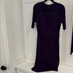41 Hawthorn Rich Purple Midi Dress